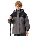 Детская утепленная куртка Lee, серый - фото