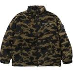 Bape 1st Camo пуховик SS25 A BATHING APE, желтый - фото 6
