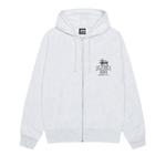 Худи Stussy Cali Grown Zip Hoodie, Ash Heather - фото