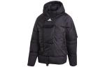 Пуховик мужской черный Adidas, черный - фото