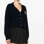 Кардиган женский Miu Miu, синий - фото 2