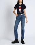 Джинсы Mid-Rise Straight Jean Ralph Lauren, синий - фото 2
