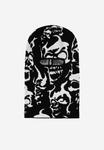 Шапка Wasted Paris SKULL BALACLAVA UNISEX, Black/White/Black - фото 2