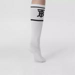 Гольфы унисекс Burberry, белый - фото 5