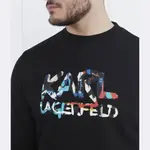 Толстовка обычного кроя Karl Lagerfeld, черный - фото 3