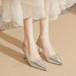 Туфли женские на высоком каблуке Ainer-Cat, черный - фото 7