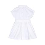 Moschino Короткий рукав Платье-рубашка, белый - фото 2