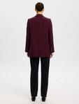 Пиджак Rita свободного кроя Selected, Burgundy - фото 7
