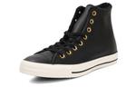 Кроссовки chuck taylor all star 'black leather gold' Converse, черный - фото 4