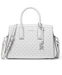 Маленькая сумка-мессенджер Laila Michael Kors, Optic White - фото