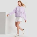 Женское студийное пальто вязаное Descente, белый - фото 10