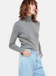 Джемпер Maja с высоким воротником Whistles, серый - фото 4