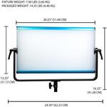 Двухцветная светодиодная панель Dracast X Series LED2000 - фото 7