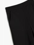Koton Широкие брюки в черном цвете - фото 4