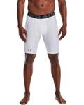 Шорты Under Armour Big & Tall HeatGear Armour Long, цвет White/Black - фото