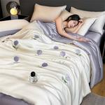 AVIVI Комплект постельного белья 4 предмета, 150x200 см, летнее одеяло - фото 3