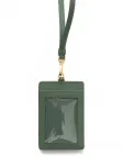 Картхолдер с логотипом Prada, зеленый - фото 3