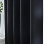 Штора Gardinenbox, 140x245 см, черный - фото 4