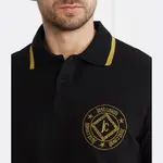 Рубашка поло стандартного кроя Just Cavalli, черный - фото 4