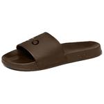 Шлепанцы унисекс коричневые Alo Yoga - фото