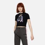 Футболка женская черная Evisu - фото 3