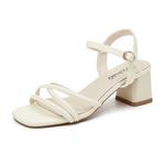 Rich Birds Сланцы на ремешке Женские, Бежевый - фото 7