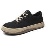 Кроссовки 15 MINS Skateboarding Shoes Men Low-top, черный - фото