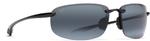 Поляризованные солнцезащитные очки Ho'okipa Maui Jim, черный - фото