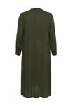 Платье Kaffe Curve Maxi dress, Forest Night/Dark Green - фото 6