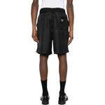 Повседневные шорты мужские черные Prada, черный - фото 3