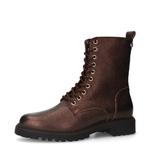 Ботильоны на шнуровке MANFIELD, бронза - фото