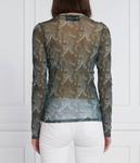 Блуза Regular fit Silvian Heach, зеленый - фото 4