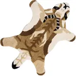 Ковер Clayre&Eef, коричневый - фото