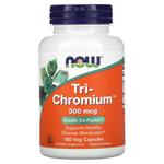 Now Foods Хром 500 мкг 180 вегетарианских капсул - фото
