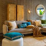 Декоративная подушка Dutch Decor Manoe, темно-синий - фото 2