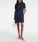 Мини-платье Crêpe Couture Valentino, темно-синий - фото 2