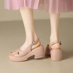 Сандалии женские Zhr, черный - фото 8