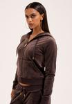Толстовка Juicy Couture ROBERTSON HOODIE HARDWARE, Java/Brown - фото