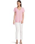 Футболка Lilly Pulitzer Meredith Tee, цвет Conch Shell Pink - фото 5