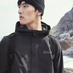 JACK WOLFSKIN Мужская ветровка, Black/6000 - фото 7