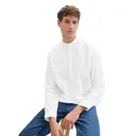 Рубашка Tom Tailor 1040158 Relaxed Cotton Linen, белый - фото 4