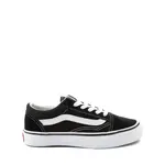 Кроссовки для скейтбординга Vans Old Skool Little Kid, черный - фото