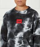 Толстовка детская Hugo Kids Regular Fit, черный / белый - фото 4