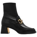 Ботинки Gucci Horsebit-detail, черный - фото 2