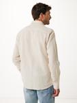 Рубашка на пуговицах классического кроя MEXX, песочный - фото 5