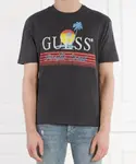 Футболка Classic fit Guess Jeans, серый - фото