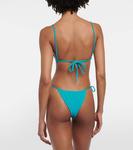 Верх бикини Via с треугольными чашечками JADE SWIM, синий - фото 3