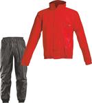 Двухкомпонентный дождевик с логотипом Acerbis, Red/Black - фото