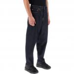 Джинсы мужские деним синие Evisu, синий - фото 4