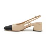 Туфли Sam Edelman Tarra Pump, Sand/Black Leather - фото 3